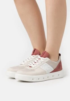 ECCO Street 720- Trainers - Limestone/Petal Trim