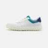 ECCO Tray Gradient - Golf Shoes - White/Blue Depths/Caribbean