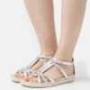 ECCO Simpil Flat - Sandals - Metallics 1 ECCO Simpil Flat - Sandals - Metallics -Ecco 95920a8390e6499189fbb39a3da1ab7f