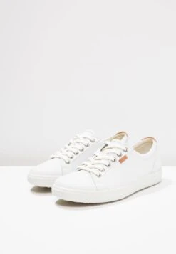ECCO Womens Soft- Trainers - White -Ecco ac6b246013354f2c89b757d0b942938f