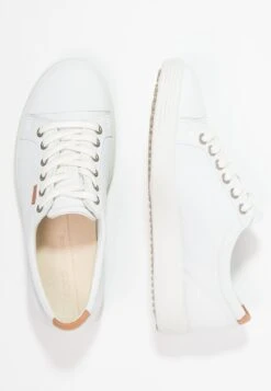 ECCO Womens Soft- Trainers - White -Ecco b19993fd80934c7c9c53e24113e0c7ba