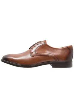ECCO Melbourne - Smart Lace-Ups - Amber The Natural