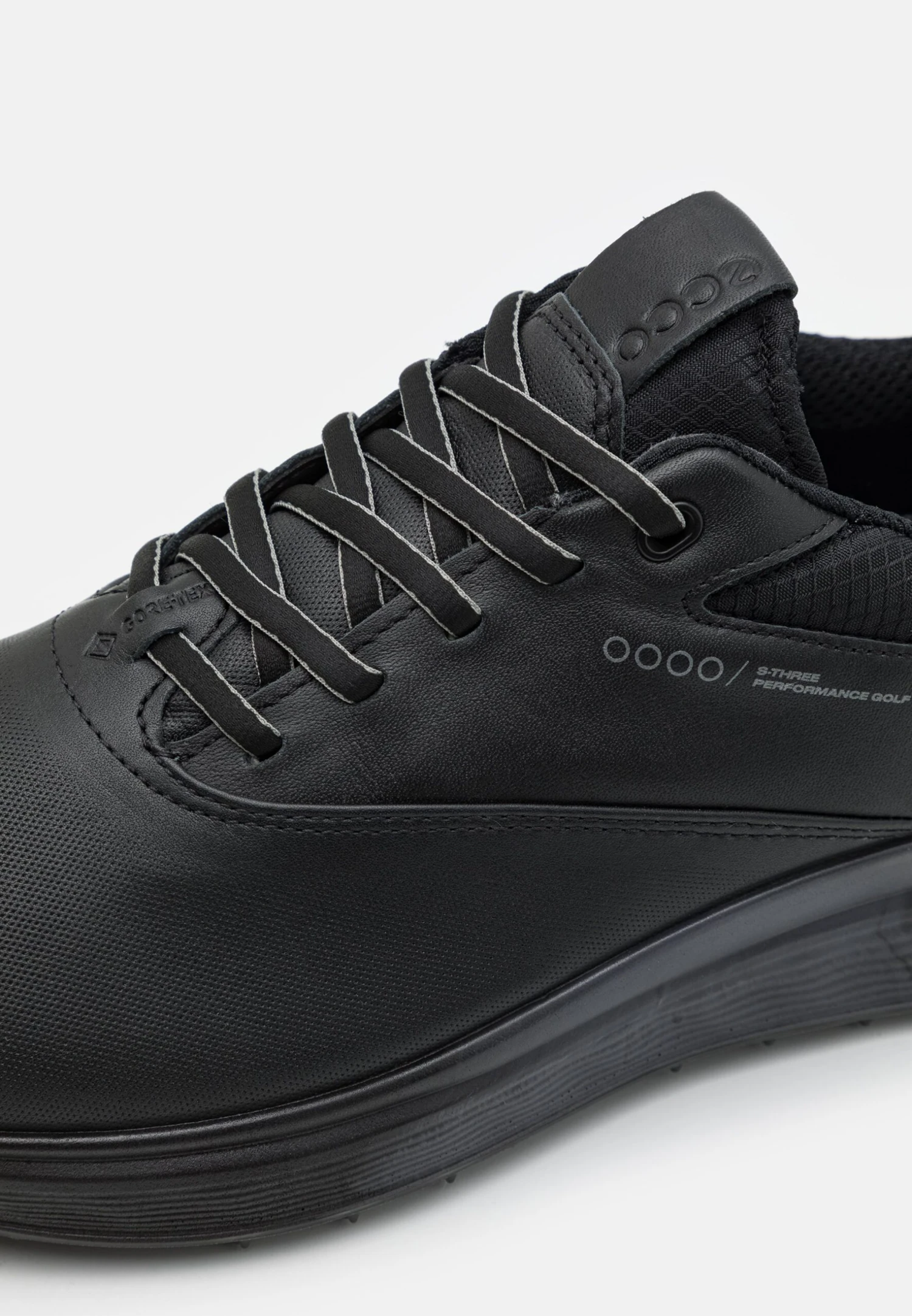 ECCO Three - Golf Shoes - Black/Concrete 8 ECCO Three - Golf Shoes - Black/Concrete - Image 6